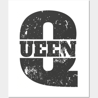 QUEEN | Queen Design for Couples Matching Posters and Art